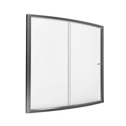 American Standard Saver 57.5-in X 57.5-in To 59-in Framed Bathtub Door