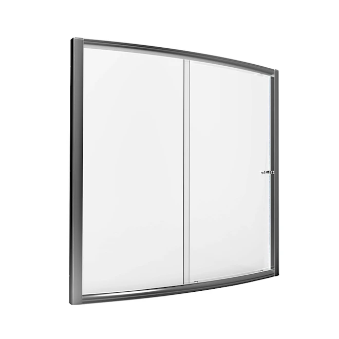 American Standard Saver 57.5-in X 57.5-in To 59-in Framed Bathtub Door