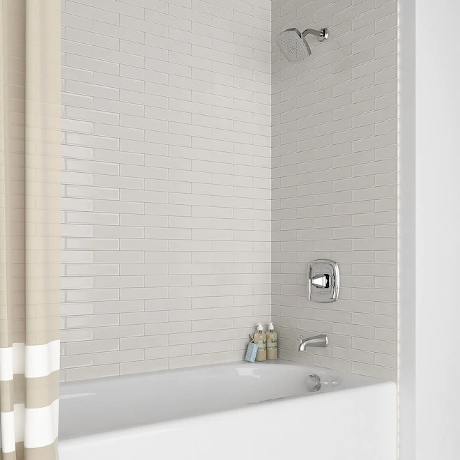 American Standard Westerly Tub Bath And Shower - 5.78-in - Chrome - Image 3