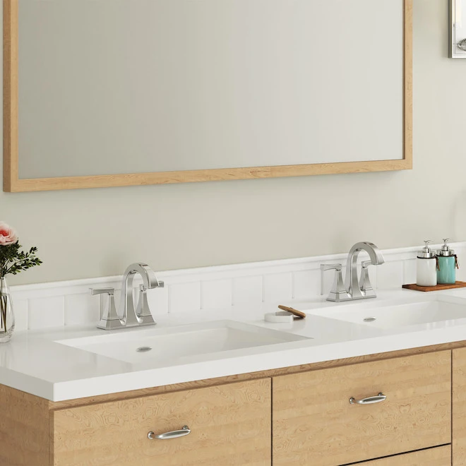 American Standard Westerly Bathroom Faucet - Chrome - 4-in - Image 4