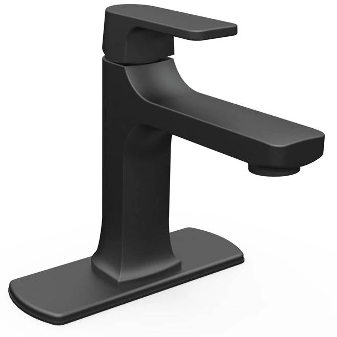 American Standard Lez 1-Handle Bathroom Faucet - Matte Black - 6-in - Image 2