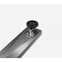 Reln 28-in Black Stainless Steel Shower Drain