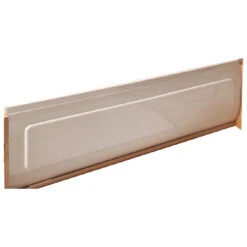 MAAX Picadilly Bath Apron - Polystyrene - 60-in X 1 3/4-in X 18 1/4-in - White