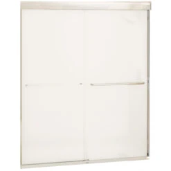 Maax Aura Sliding Shower Door - Frosted Glass - 59-in X 71-in
