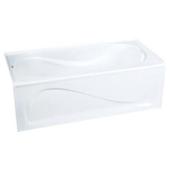 Maax Cocoon Bathtub With Left-Hand Drain - 30-in X 60-in - Acrylic - White