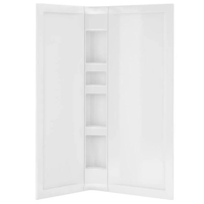 Maax 38-in X 75-in White Acrylic Shower Wall Set - Image 2