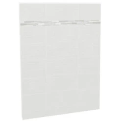 Maax Utile Shower Wall - Back Panel - 60-in X 80-in - Composite - Arctik