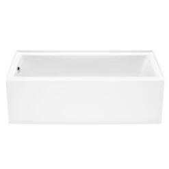 MAAX Bosca Acrylic Bathtub - Left Drain - 30-in X 60-in - White