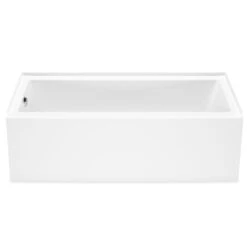 MAAX Bosca Acrylic Bathtub - Left Drain - 16-in X 30-in X 60-in - White