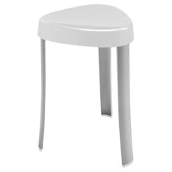 White And Chrome Spa Seat