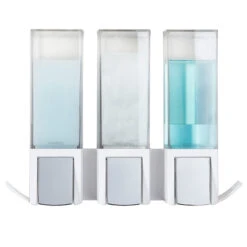 Better Living 51-oz White Plastic Triple Shower Soap Dispenser