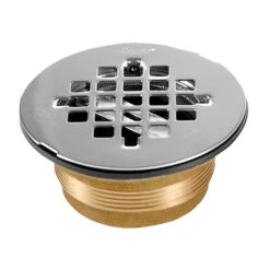 Oatey 4 1/4-in Diameter Brass And Stainless Steel Shower Drain
