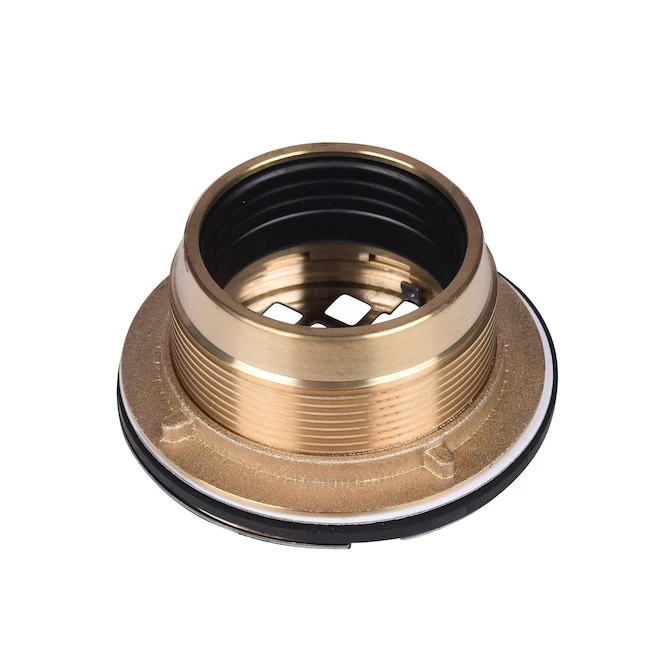 Oatey 4 1/4-in Diameter Brass And Stainless Steel Shower Drain - Image 2
