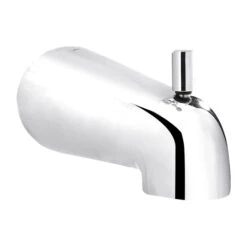 Plumb Pak Polished Chrome Bathtub Spout With Diverter - 5 3/4-in