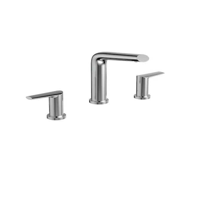 Belanger Opalia 2-Handle Bathroom Faucet With Presto Drain Polished Chrome