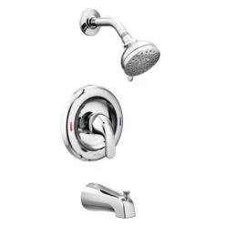 Moen Adler Tub And Shower Faucet 1 Lever 6.65-L/min Chrome