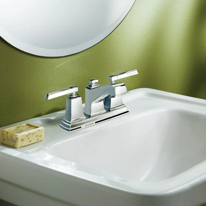 Moen Boardwalk 2-Handle Lavatory Faucet - Chrome - Image 4
