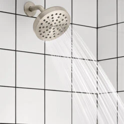 Moen Rinza Tub And Shower Faucet - 1 Handle - Brushed Nickel