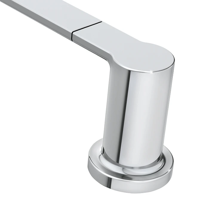 Moen Rinza 18-in Chrome Plated Metal Towel Bar - Image 2