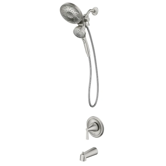 Moen Mikah 4-Piece Magnetix Shower Head Set - Brushed Nickel
