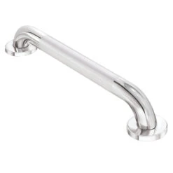 Moen Concealed Grab Bar Peened 18 X 1.5 Chrome