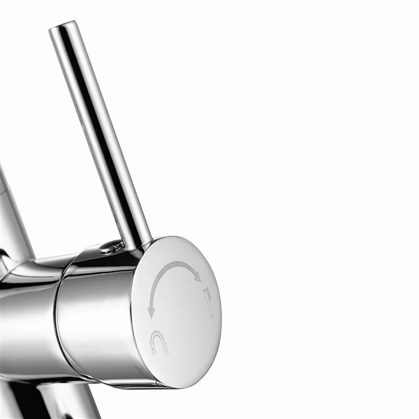 Jade Bath Lory Chrome Floor-Mounted Tub Filler - Image 2