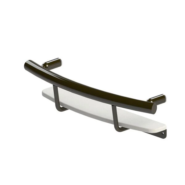 Invisia Collection Oil-Rubbed Bronze Shampoo Shelf And Support Bar - Image 2