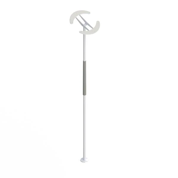 HealthCraft Products 20-in SuperPole™ With Angled Ceiling Plate - Image 2
