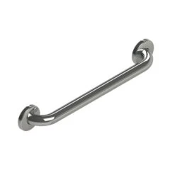 HealthCraft Products Easy Mount™ 1.25-in X 12-in Chrome Grab Bar Chrome