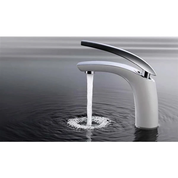 Sera Bathroom Vanity Faucet Studio, Chrome