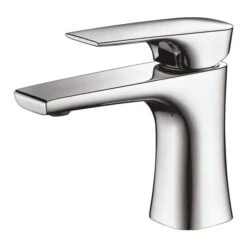 Sera Bathroom Vanity Faucet Lecco, Chrome