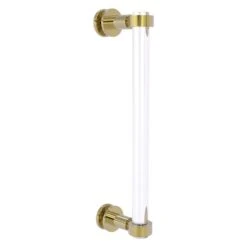 Allied Brass Clearview Brass-plated 12-in Single Side Shower Door Pull