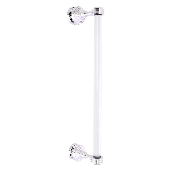 Allied Brass Pacific Grove 18-in Polished Chrome Hinged Shower Door Pull
