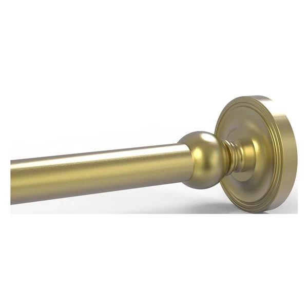 Allied Brass Prestige Regal Satin Brass Shower Rod Wall Supports - 2-Pack