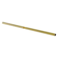 Allied Brass 60-in Polished Brass Fixed Single Straight Shower Rod