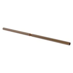 Allied Brass 60-in Brushed Bronze Fixed Single Straight Shower Rod