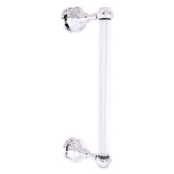 Allied Brass Pacific Grove 12-in Polished Chrome Hinged Shower Door Handle
