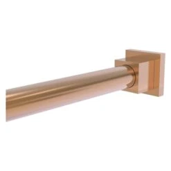 Allied Brass Montero Brushed Bronze Brass Shower Rod Wall Supports - 2-Pack