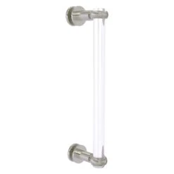 Allied Brass Clearview 12-in Satin Nickel Hinged Shower Door Handle