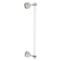 Allied Brass Pacific Grove 18-in Satin Nickel Hinged Shower Door Handle