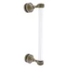 Allied Brass Pacific Grove Antique Brass 12-in Hinged Shower Door Pull