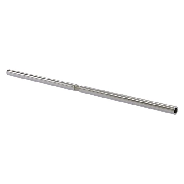 Allied Brass 60-in Satin Nickel Fixed Single Straight Shower Rod