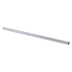 Allied Brass 72-in Satin Chrome Fixed Single Straight Shower Rod