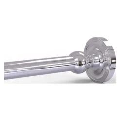 Allied Brass Prestige Regal Polished Chrome Brass Shower Rod Wall Supports - 2-Pack