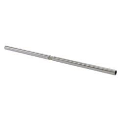 Allied Brass 72-in Satin Nickel Fixed Single Straight Shower Rod