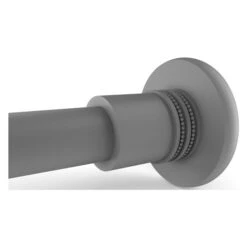 Allied Brass Skyline Matte Grey Shower Curtain Rod Brackets - Set Of 2