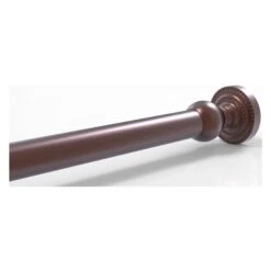 Allied Brass Dottingham Antique Copper Shower Curtain Rod Brackets