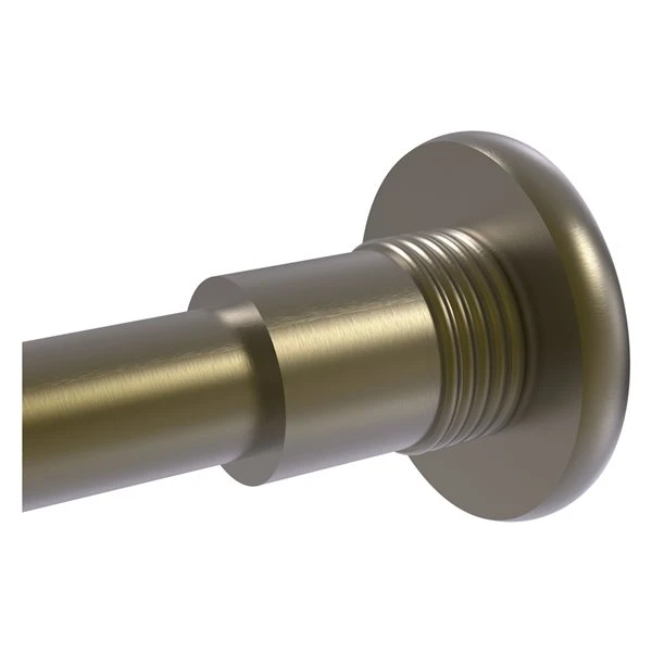 Allied Brass Skyline Shower Curtain Rod Brackets - Antique Brass