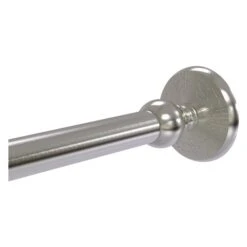 Allied Brass Monte Carlo Satin Nickel Shower Curtain Rod Brackets
