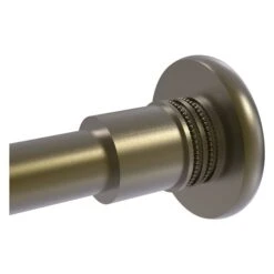 Allied Brass Skyline Antique Brass Shower Curtain Rod Brackets - Set Of 2